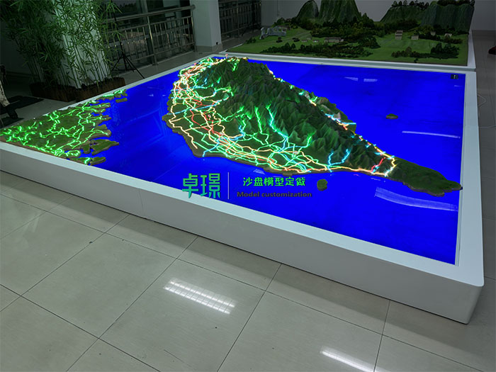 展廳沙盤(pán)模型
