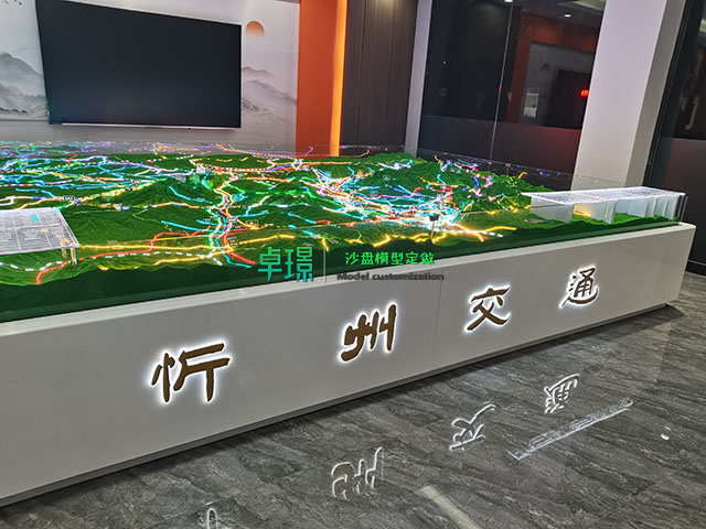 地形沙盤(pán)模型的道路種類有哪些